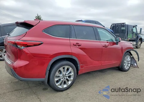 2020 Toyota Highlander Limited from USA, damaged, VIN 5TDDZRBH6LS011357